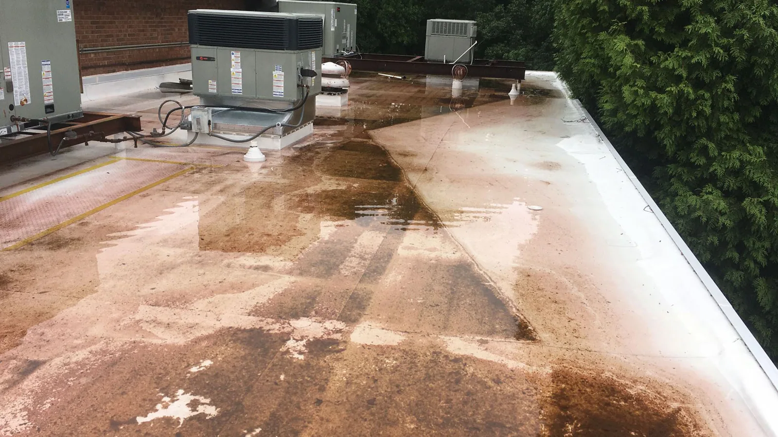 Ponding Water Roof Repair in Sugar Land, TX