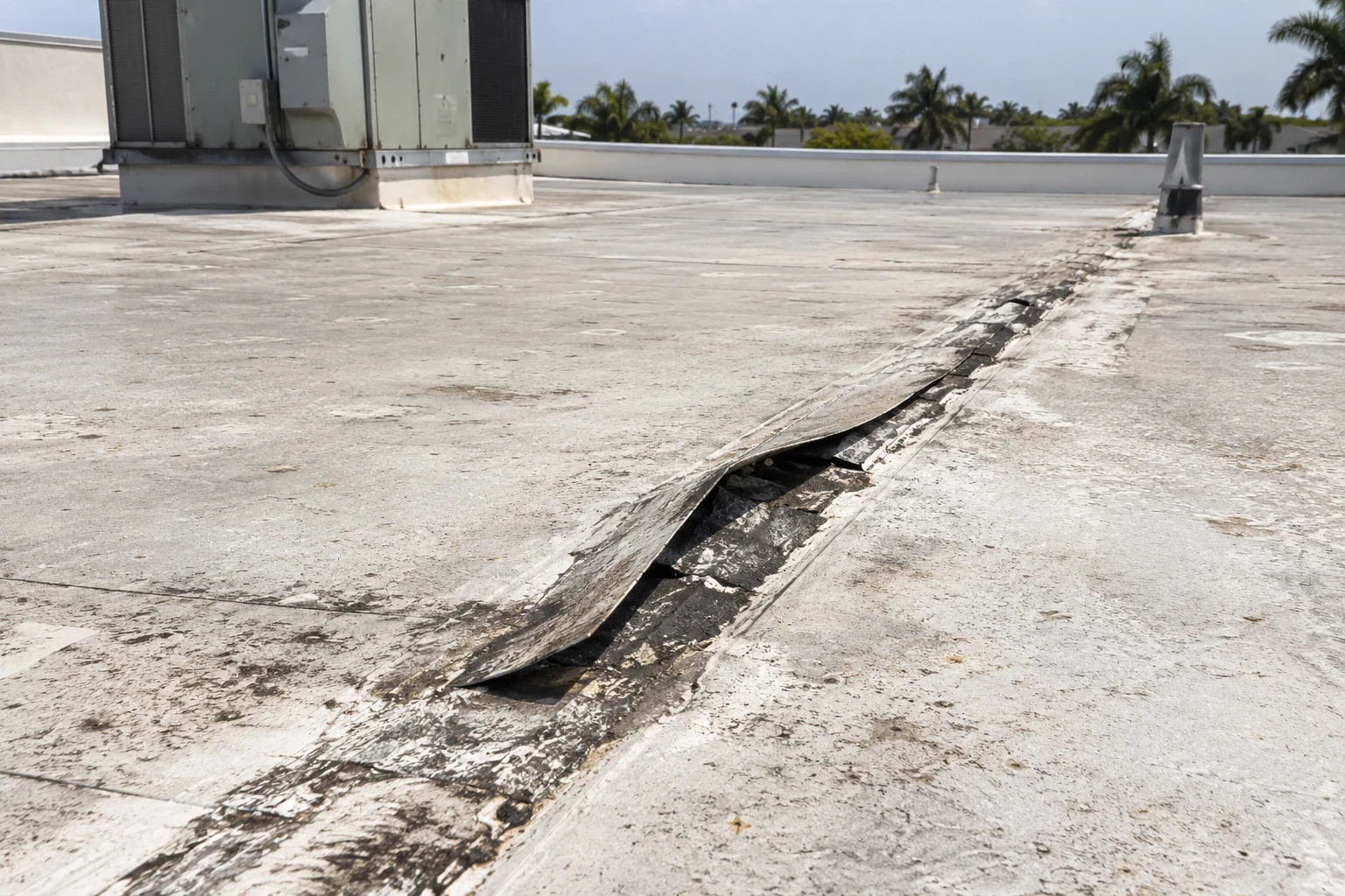 Commercial Roof Seam Repair in Sugar Land, TX