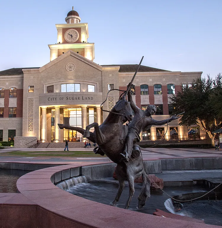 Sugar Land City Hall and Town Square, Sugar Land, TX