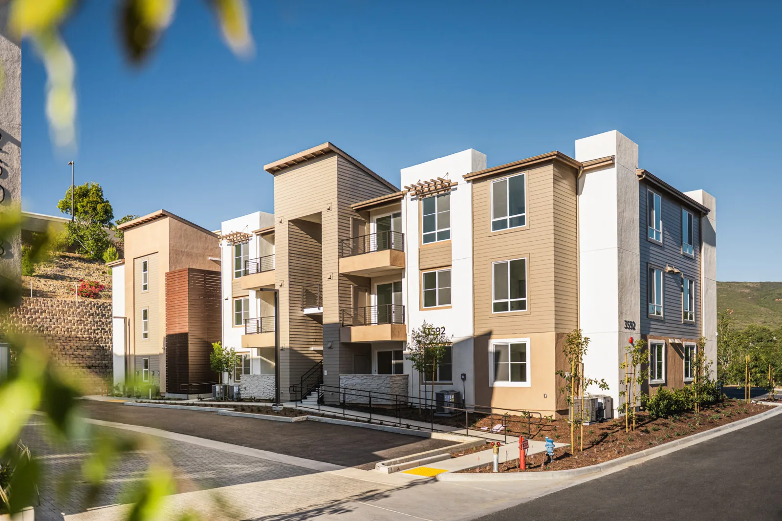 occupied residential building