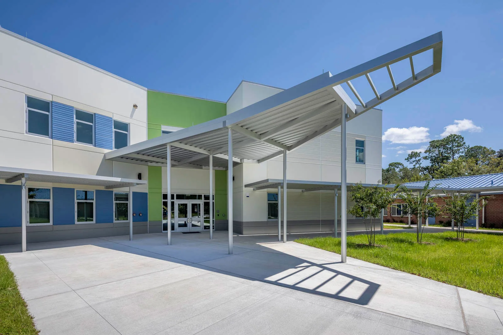 school classroom wing
