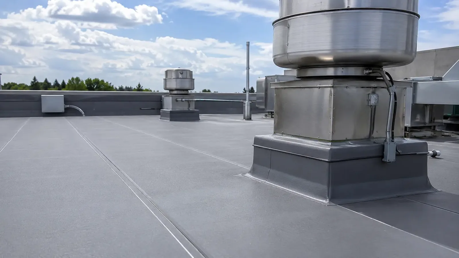 PVC Commercial Roofing in Sugar Land, TX