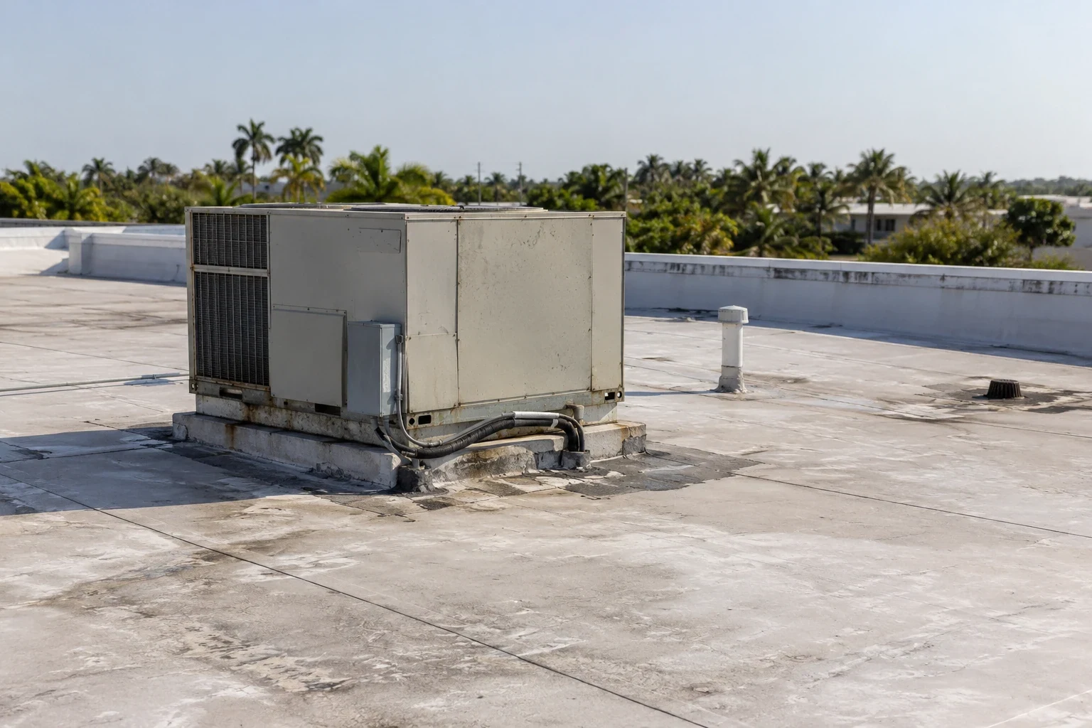 Occupied warehouse reroofing