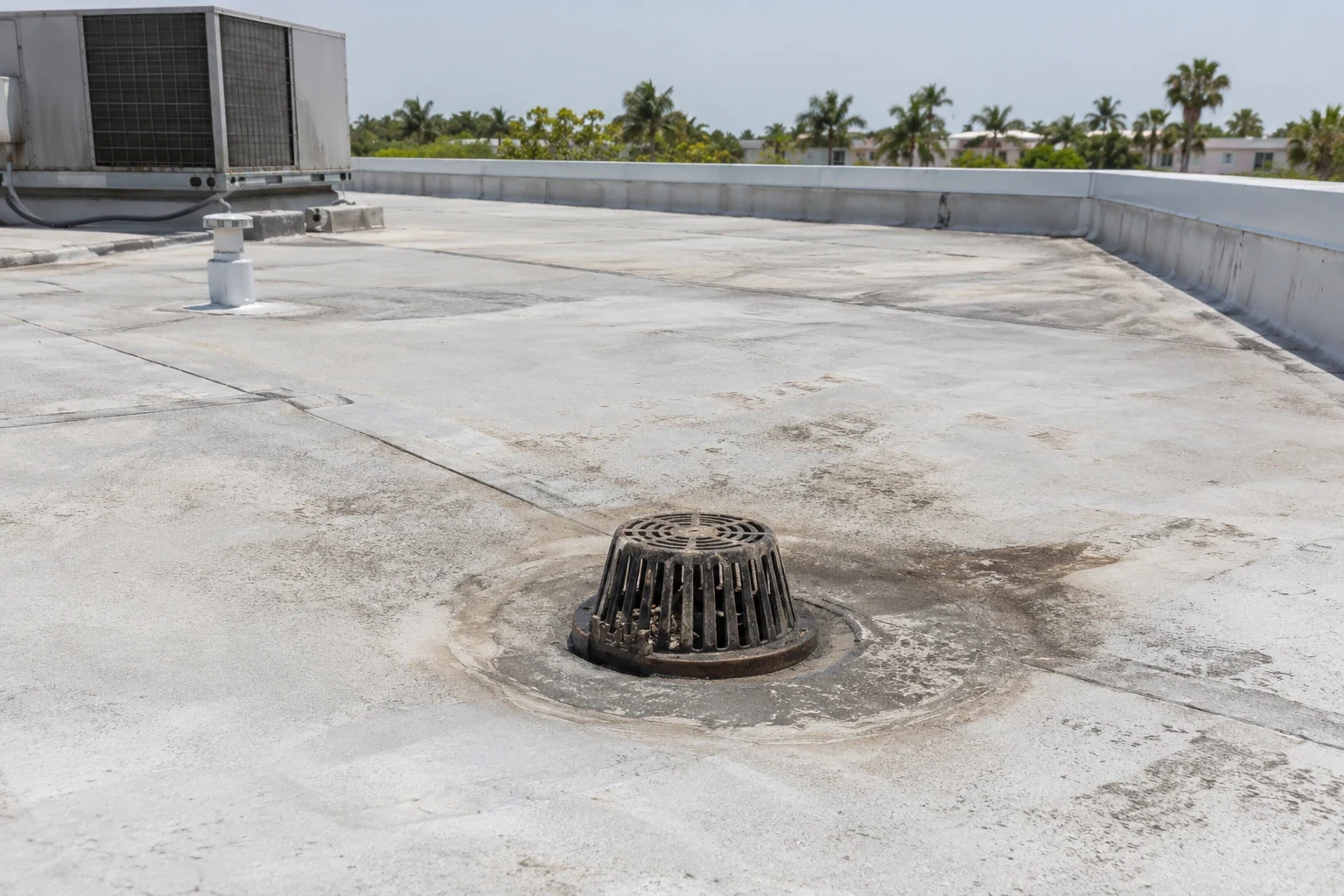Drain and scupper work