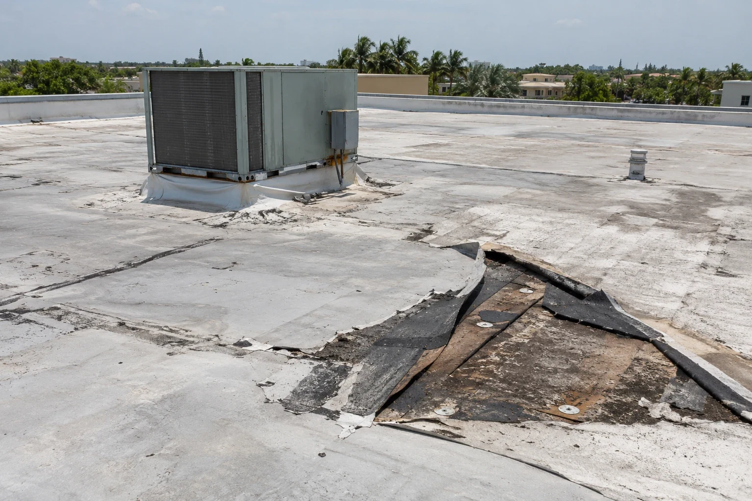storm-related repair